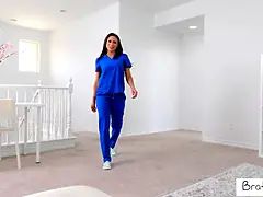 Arsch, Blasen, Braunhaarige, Spermaladung, Reif, Milf, Pov, Schwanger