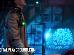 Mamada, Estilo perrito, Corridas faciales, Monstruo, Coño, Pelirrojo, Afeitado, Tetas