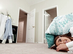 Enthousiasteling, Pijpbeurt, Sperma in gezicht, Man, Likken, Schoolmeisje, Billekoek, Lerarin