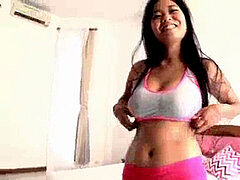 Asiático, Dormitorio, Corrida, Primera ves, Tailandés