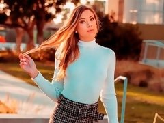 アナル, お尻, ブロンド, フェラチオ, バック, 手コキする, 女子高生, ティーン