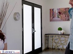 素人, アナル, お尻, フェラチオ, 彼氏, 茶髪の, オナニー, オマンコ