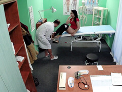 Cul, Sucer une bite, Médecin, Léchez, Bureau, Culottes ou slips, Chatte, Douche