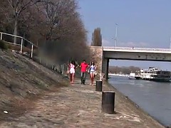 Lieveling, Badpak, Bruinharig, Stel, Groep, Hardcore, Realiteit, Geschoren