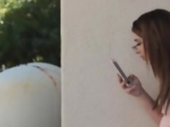 Bruinharig, Hardcore, Interraciaal, Buiten, Tiener