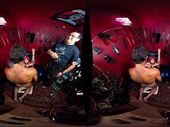 3 dimensionaal, Grote mammen, Zwart, Pijpbeurt, Zwart, Realiteit, Tieten likken