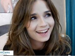 Leie, Hochschule, Dildo, Erotisch, Selbstgemacht, Masturbation, Solo, Netzkamera