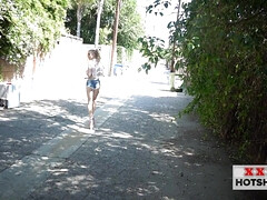 18 jahre, Arsch, Domination, Würgen, Absätze, Zierlich, Dürr, Titten