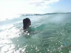 Jade loves being naked on the beach with you.