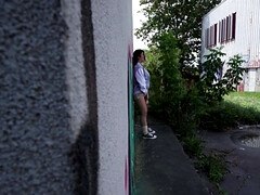 Chica, Verga grande, Mamada, Estilo perrito, Sexo duro, Hd, Al aire libre, Público