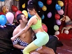 Anaal, Sperma shot, Orgie, Oud, Vrouw