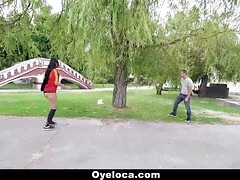 Andreina Deluxe and Andreina De Luxe get their hairy pussies pounded during the World Cup