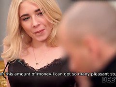 Unwilling hairdresser gets rough sex from stranger collector in 4K POV