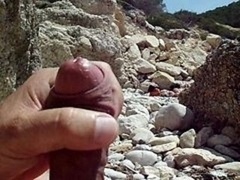 cum in the beach