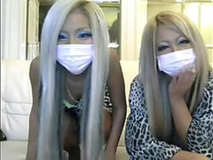 Exotic Japanese whore in Incredible Lesbian/Rezubian JAV movie, check it
