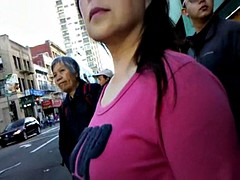 BootyCruise: Chinatown Bus Stop Cam 6 - MILF Cam