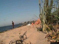 Amateur, Plage, De plein air, Public, Voyeur