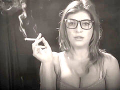 Smoking, smoking new, femdom