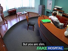 Gabrielle Gucci's fake hospital exam - POV with dirty doctor