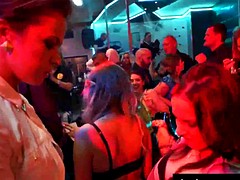 bi-club babes public sex orgy with