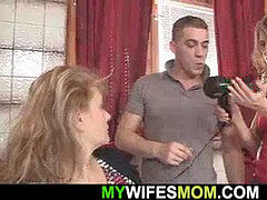 Mom-in-law, caught-cheating, mature-woman